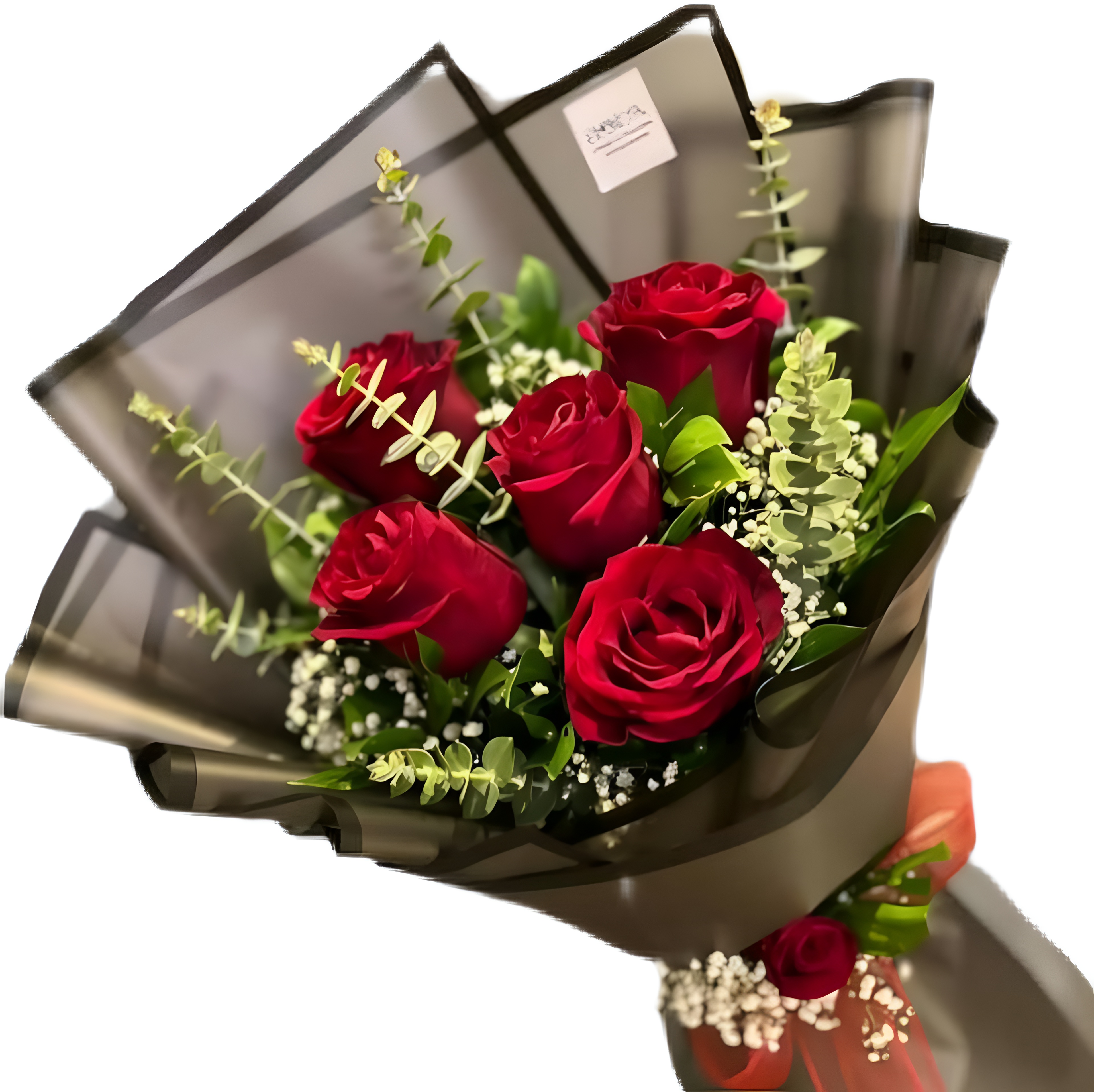 دسته گل رز قرمز (کد۱۰۰۸)